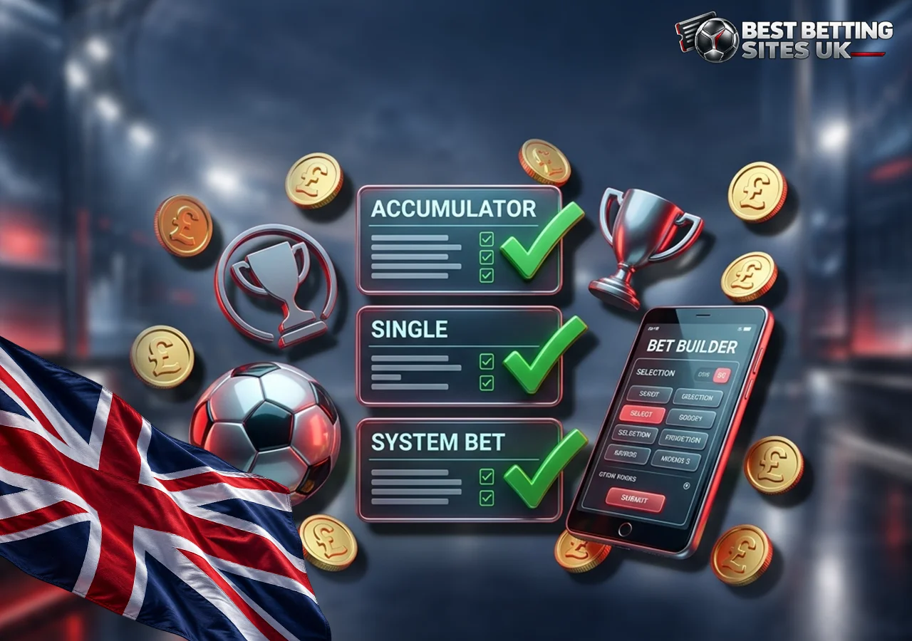 Best Betting Sites UK details accumulators, singles, and system bet options for sports fans.